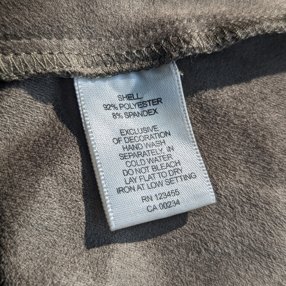 Design Lab Lord and Taylor Olive Green Skirt - Picture 6 of 7